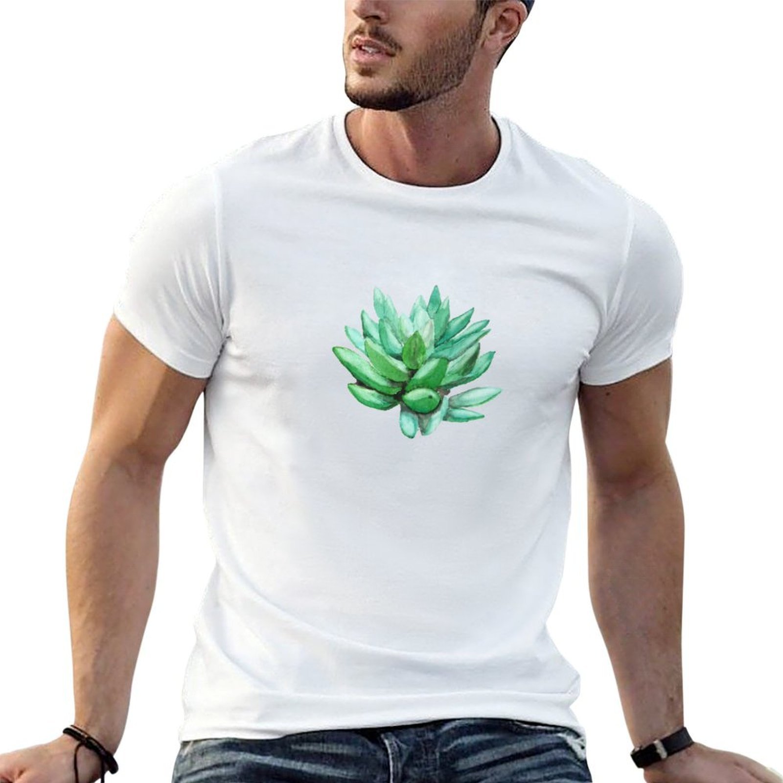 Succulent Echeveria T-Shirt sn - Echeveria Succulent recensie en prijs